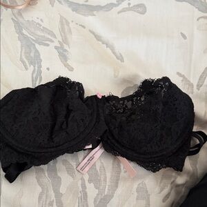 Elegant Black Lace Bra